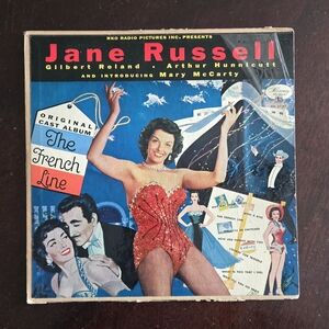 Vintage Jane Russell The French Line Original Cast Album